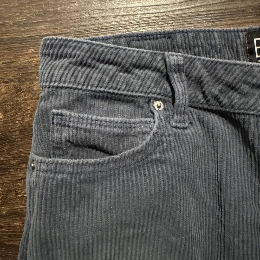 BDG Womens Jeans Blue 26 Mom High Rise Corduroy Urban Outfitters 100% Cotton‎